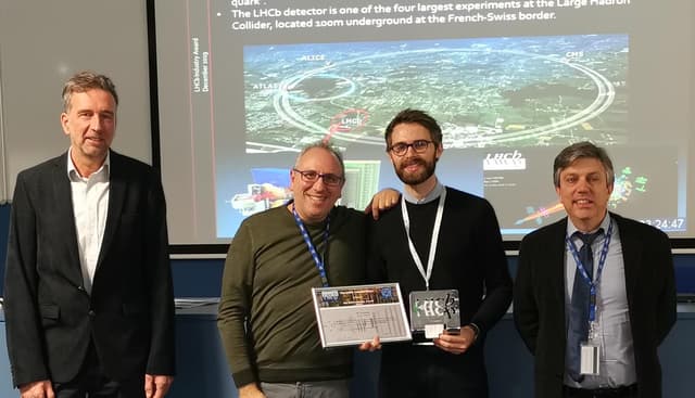 3D Systems honored with the 2019 LHCb Industry Award for its assistance with the CERN cool-bar 