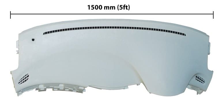 Prototype de tableau de bord automobile imprimé sur la SLA ProX 950 de 3D Systems 