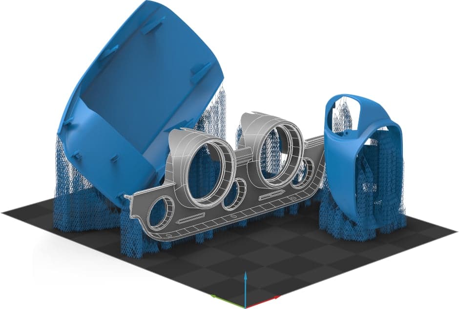 Hệ thống 3D Ảnh chụp màn hình 3D Sprint