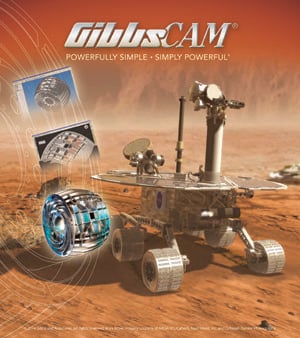 GibbsCAM Mars Rover