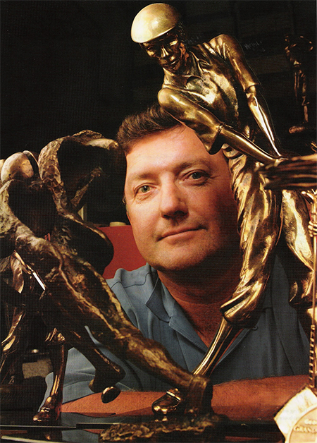 Malcolm Demille and his trophy designs created using Geomagic Freeform