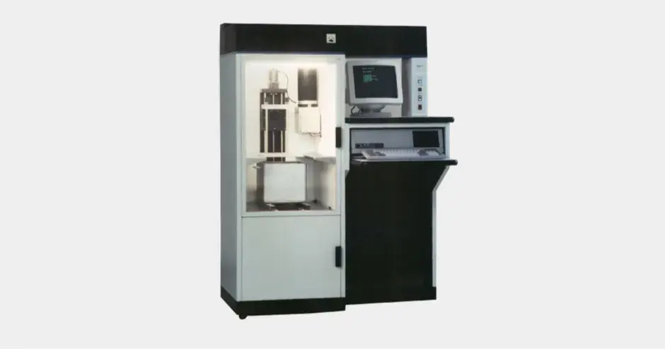 3D Systems commercializes the first 3D printer, the SLA-1 Stereolithography (SLA) printer