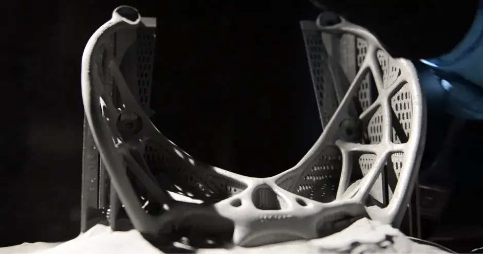 Direct Metal Printed aircraft bracket