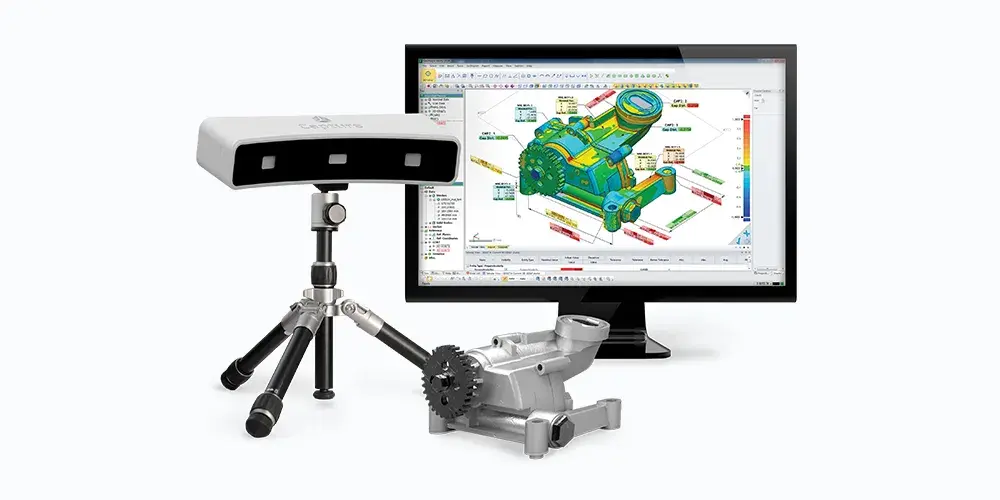 Desktop scanning with Geomagic Capture for Inspection