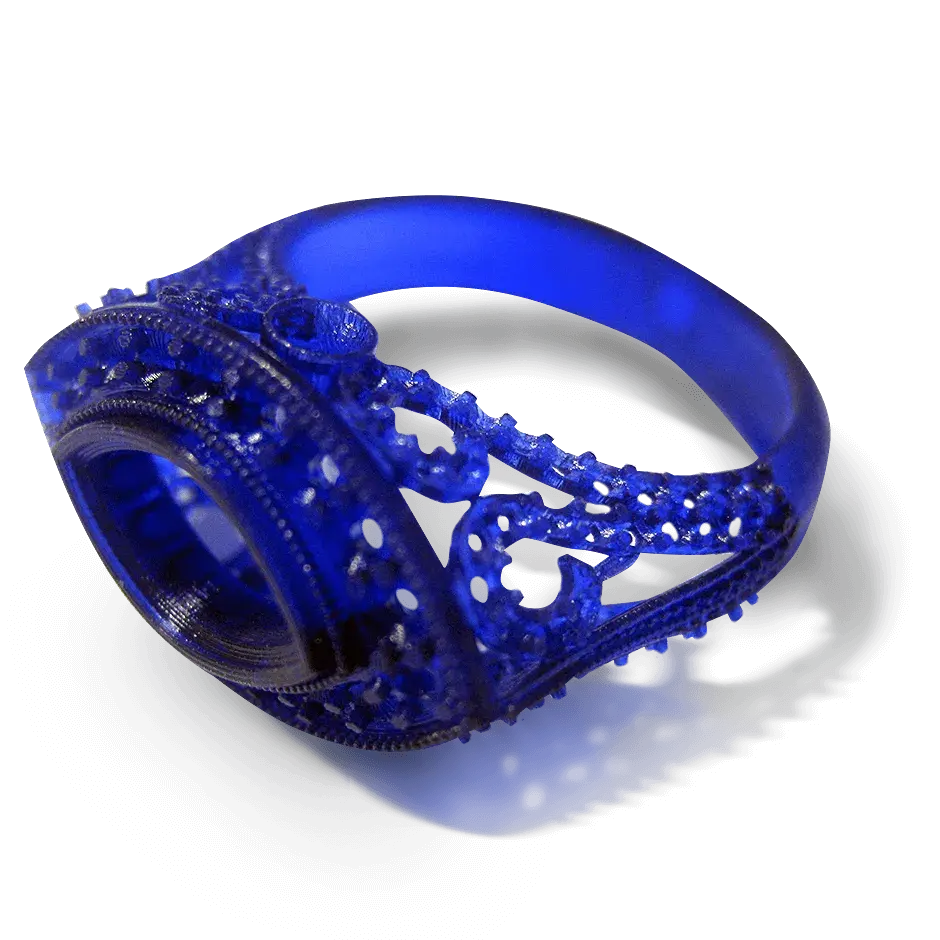 3D Systems Accura Sapphire Ring