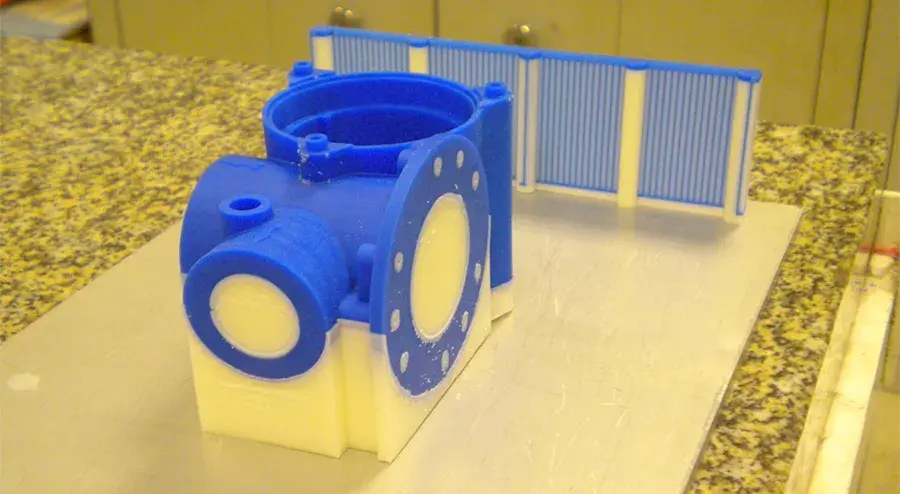 Elster Aeroteh wax casting patterns from MJP