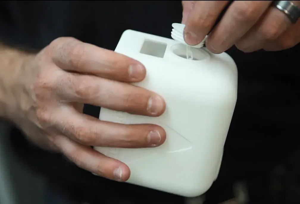 Prototype containers are also refined and iterated using SLS 3D printing