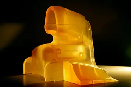 SLA-printed wind tunnel model