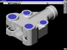 Fig. 7: Solid modeling is a superior method of data exchange because by definition parts are not allowed to contain problems like gaps, cracks and overlaps.
