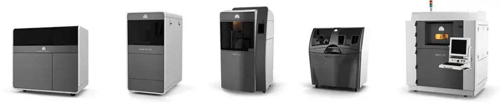 3D Systems Professional Production 3D printers