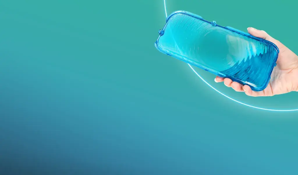 Clear 3D Printed Prototypes