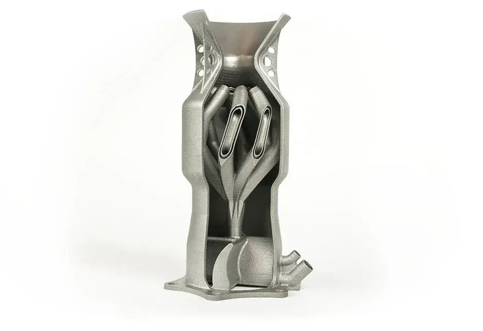 Fuel nozzle with dual substance technology and reduced pressure loss. 