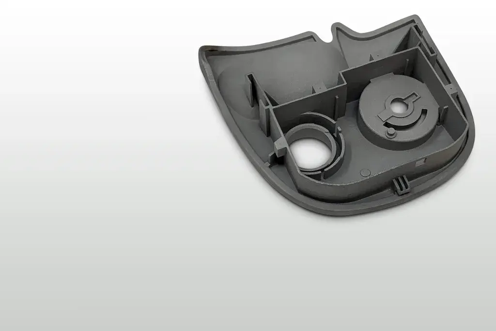metal cast part using 3D printed wax on ProJet MJP 2500 IC