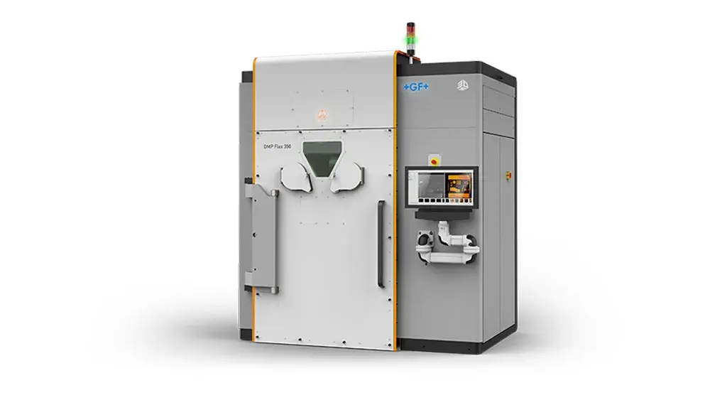 3D Systems DMP Flex 350 robust metal 3D printer for 24/7 part production and flexible application use