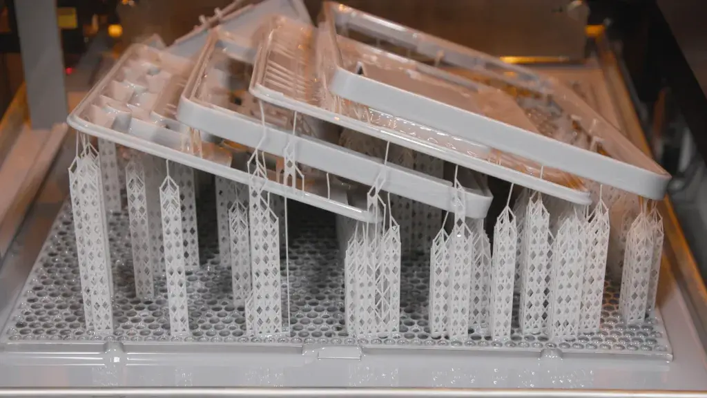 Nested SLA build at VAULT using Accura Xtreme