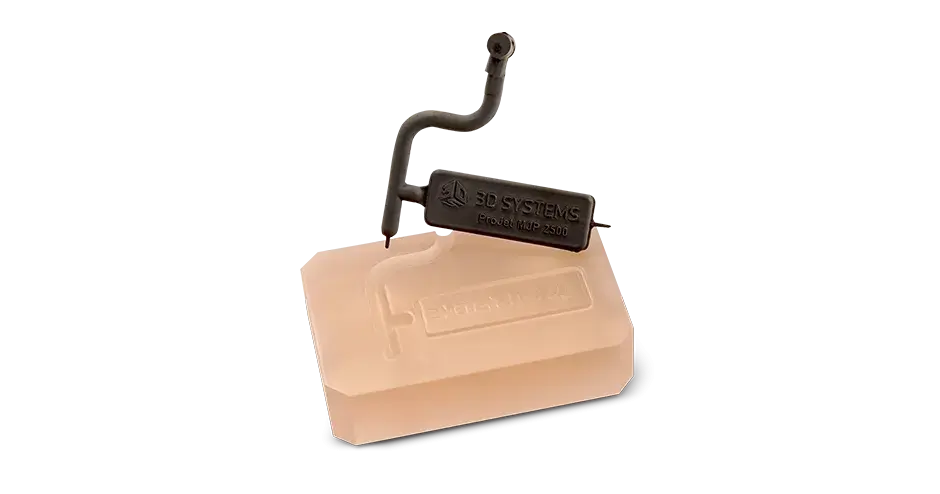 VisiJet m2s HT90 part with mold 