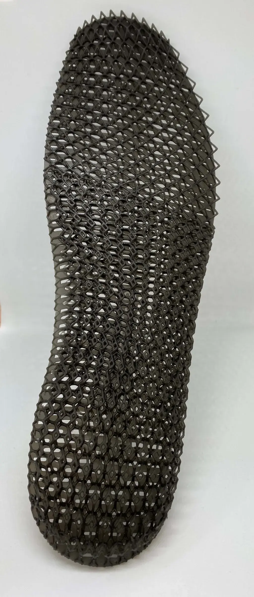 Decathlon shoe insole 3D printed using Figure 4 RUBBER-BLK 10