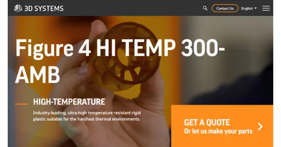 A video clip from the Figure 4 Hi Temp AMB material