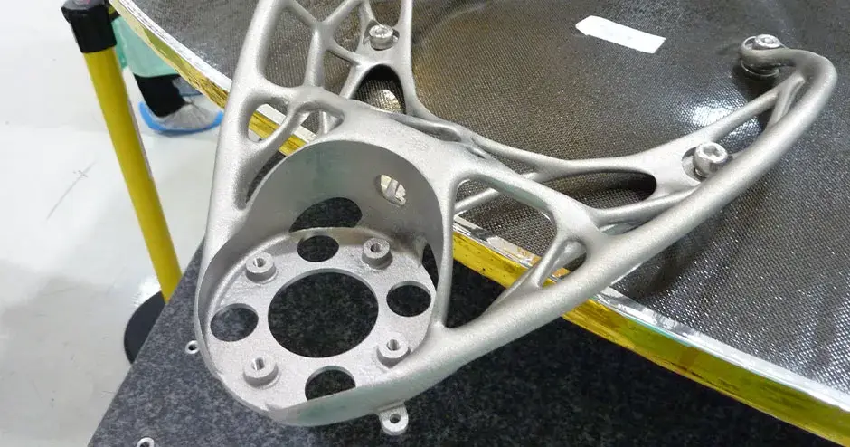 Thales Bracket Close-Up Aerospace