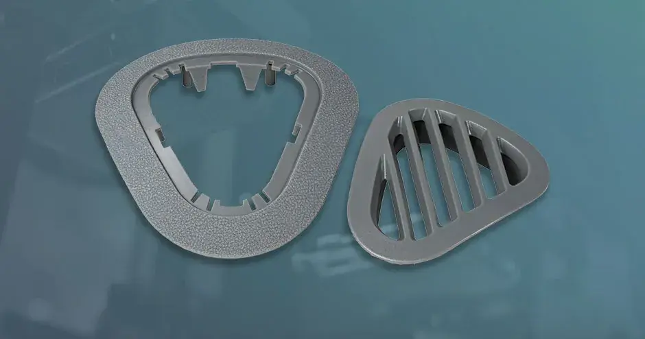 figure 4 rigid gray unassembled vent