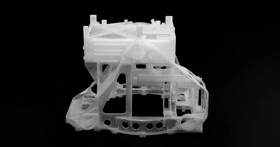 accura castpro sla quickcast 3d printed part