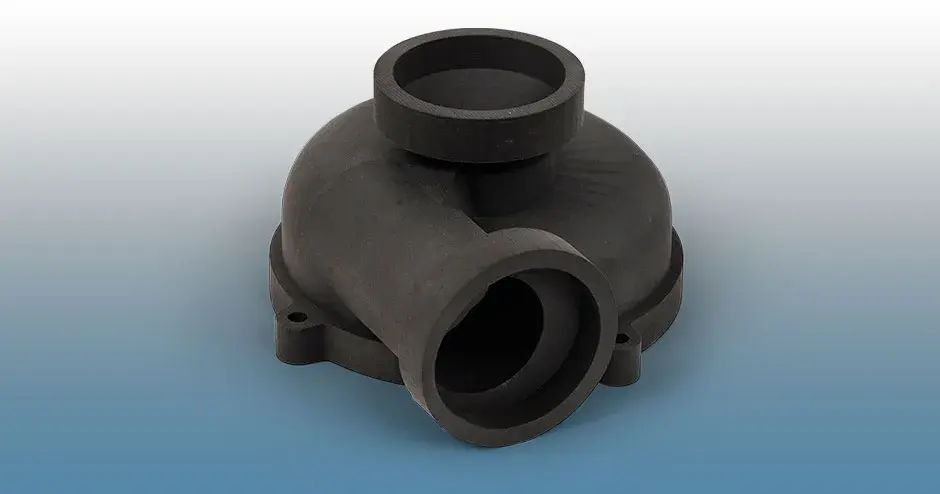 duraform prox ex black 3d printed part