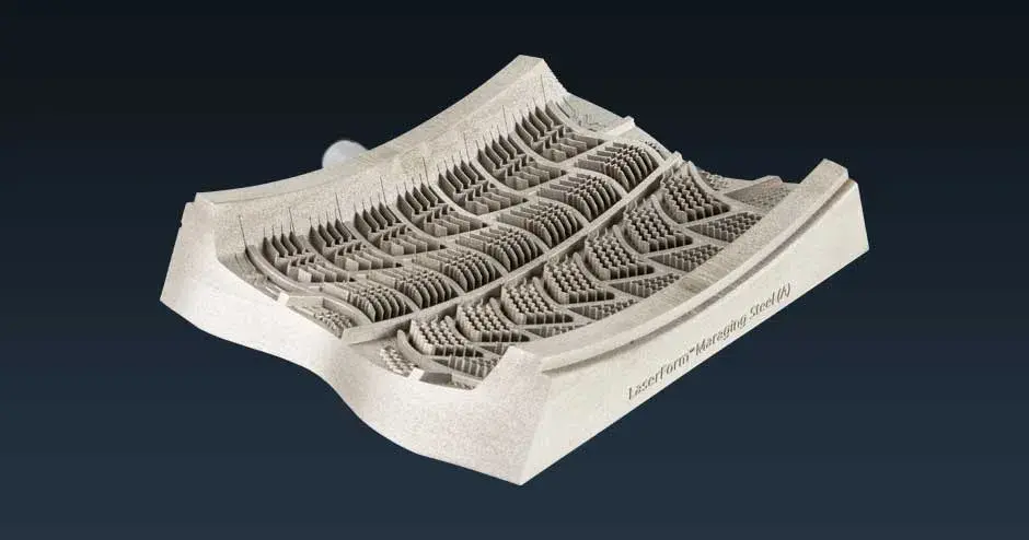 maraging steel tire mold