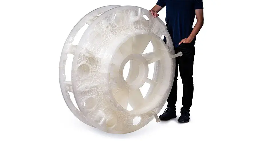 a man standing next to a casing QuickCast pattern