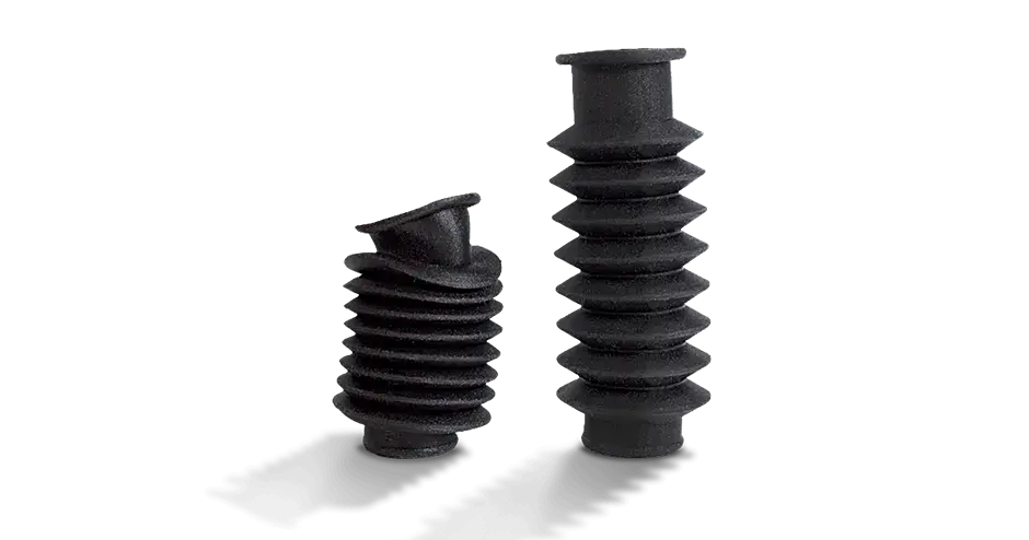 Flexible pipes made from VisiJet M2 EBK (MJP)