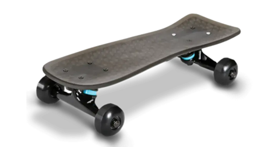 A skateboard made from VisiJet Multi-material Composites
