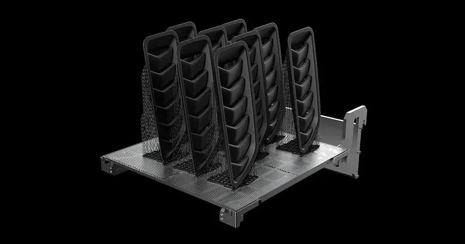 Large 3D printed parts made from the SLA 750 printer