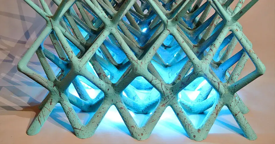 and artistic Coffee Table made from Filament materials