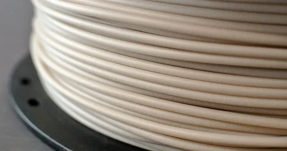 a roll of filament material
