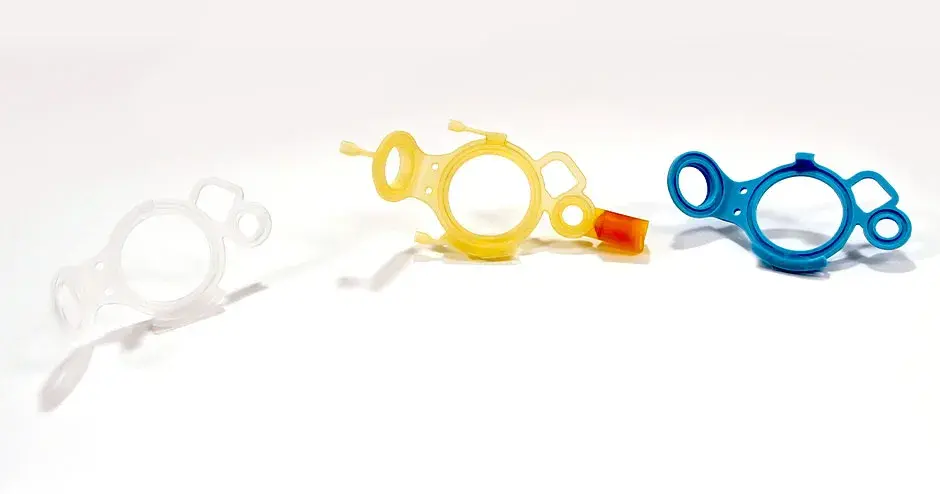 3D printing materials used for digital eggshell molding are compatible with most standard silicones 