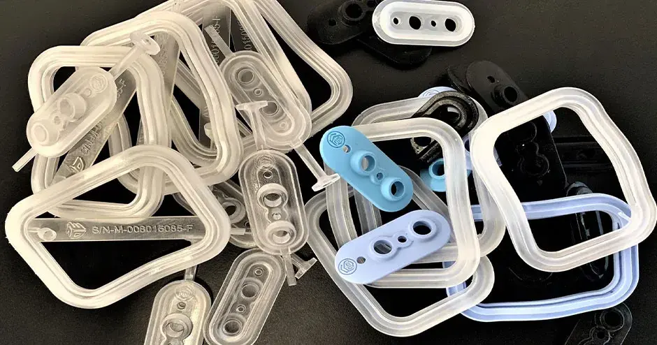 Get silicone seals and gaskets in 24 hours with digital eggshell molding
