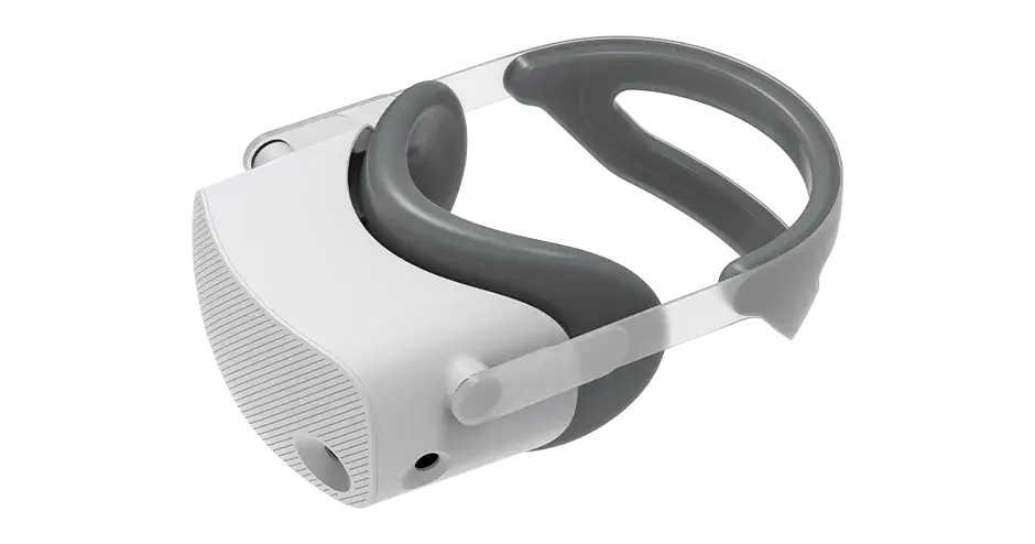 Complete VR headset assembly
