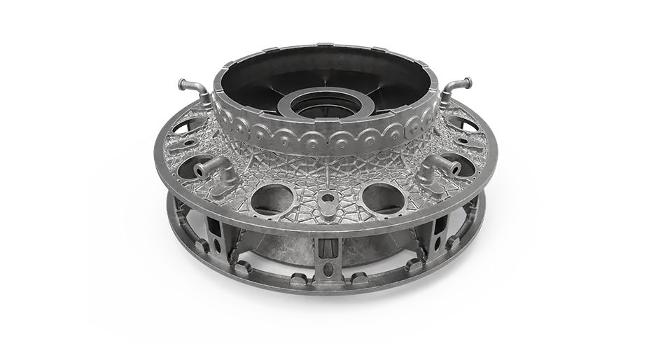 3D printed combustion stage