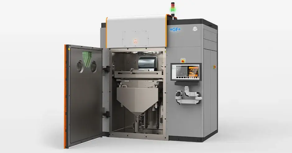 DMP Flex 350 3D printer open door