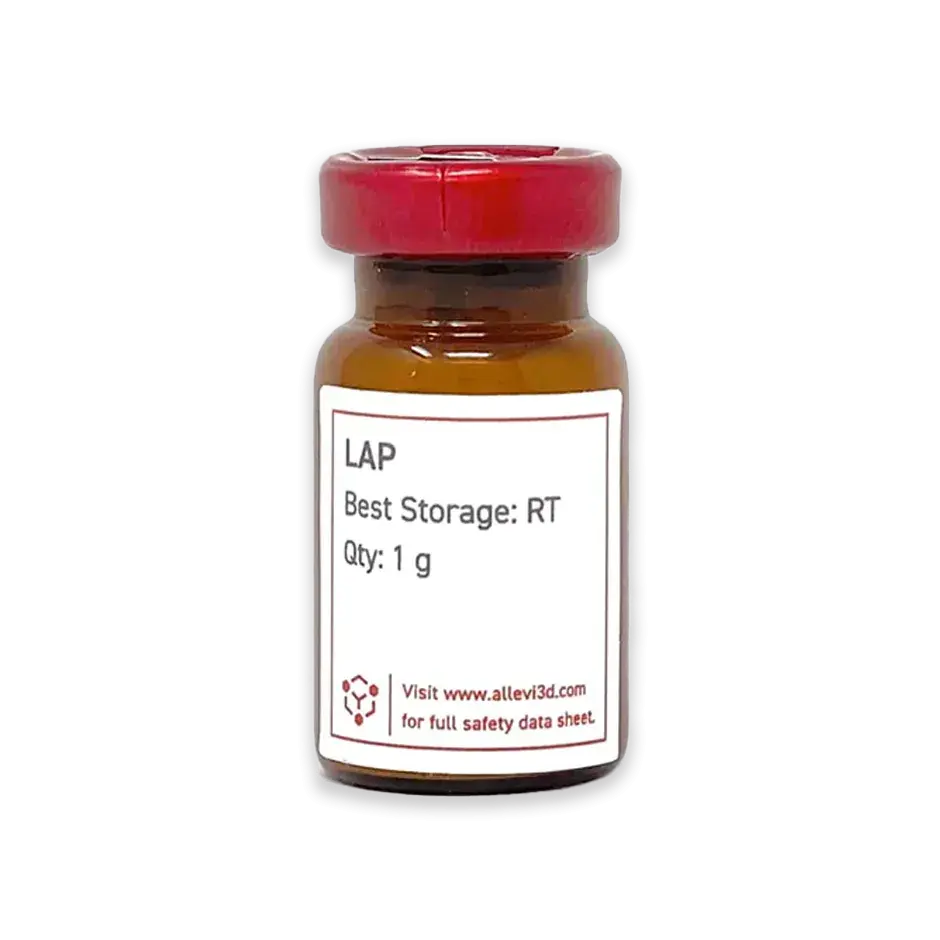 Lithium phenyl-2,4,6-trimethylbenzoylphosphinate (LAP) Photoinitiator (Sterile-Filtered Aqueous Solution)