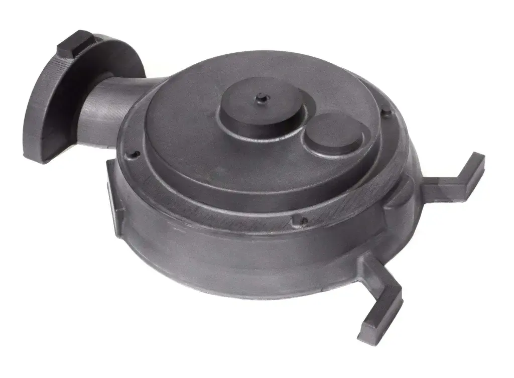 Pump pattern 3D printed with pellet extrusion and machined on 3D Systems' Titan Atlas-HS 3D printer