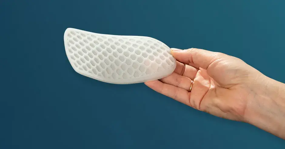 3D printed orthodic part
