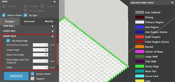 View Sharp Edge Handling 3D Sprint 5.1