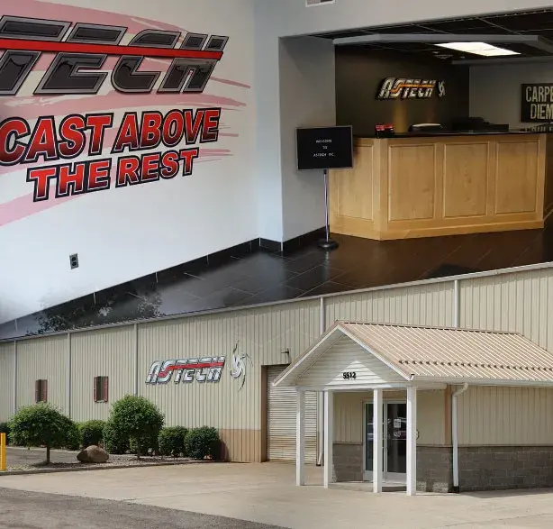 Astech company lobby