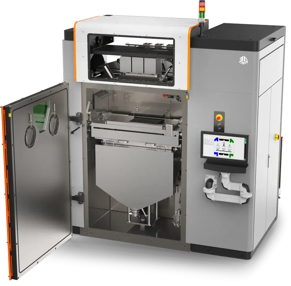 DMP Flex 350 Triple 3D printer at a high angle