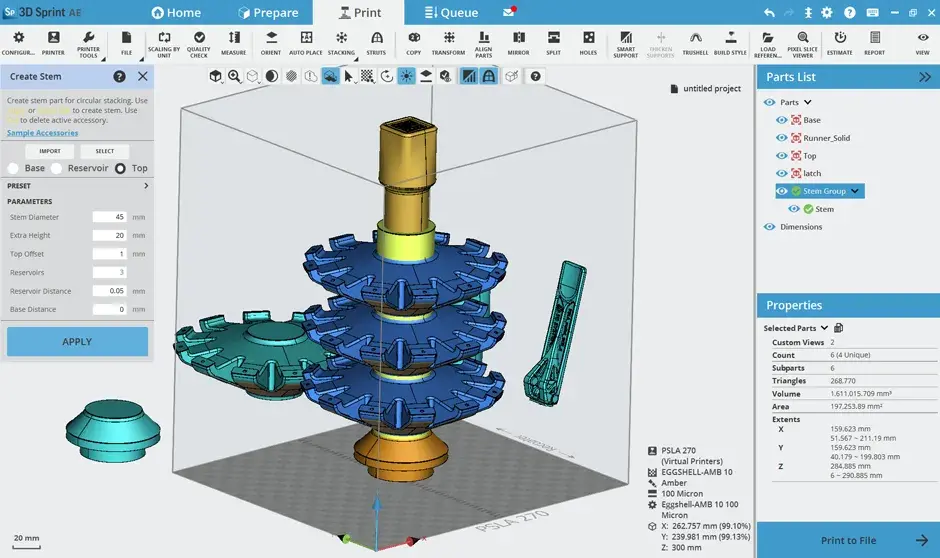 ArrayCast software screenshot 1