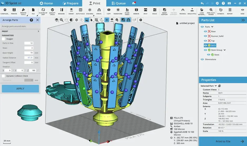 ArrayCast software screenshot 2