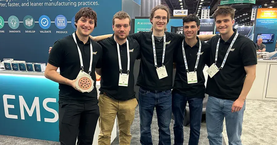 Students at Formnext