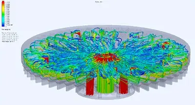 Analysis of Cold plate solution for rapid heat dissipation