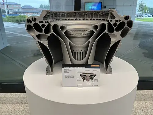 metal 3D printed turboprop turboshaft engine
