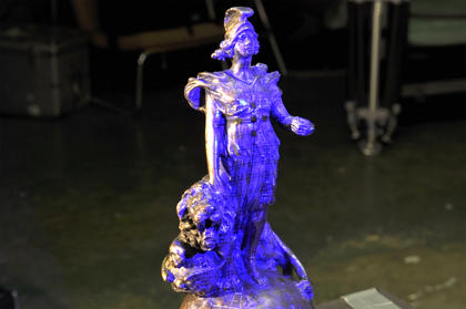 3D scanning enabled Impossible Creations to create an exact copy of the original